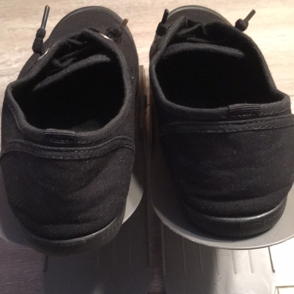 ๐2/$25๐ Mix No.6 Canvas Slip-On Sneakers Sz 9 Black - Picture 10 of 11